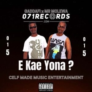 Ekae yona - Gaddafi & Mr Molewa@071records.com